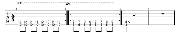 come together verse guitar tab