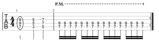 how to play paranoid rhythm section part 2