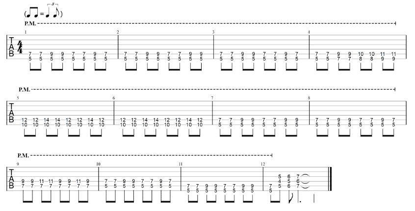12 bar blues variations example 6