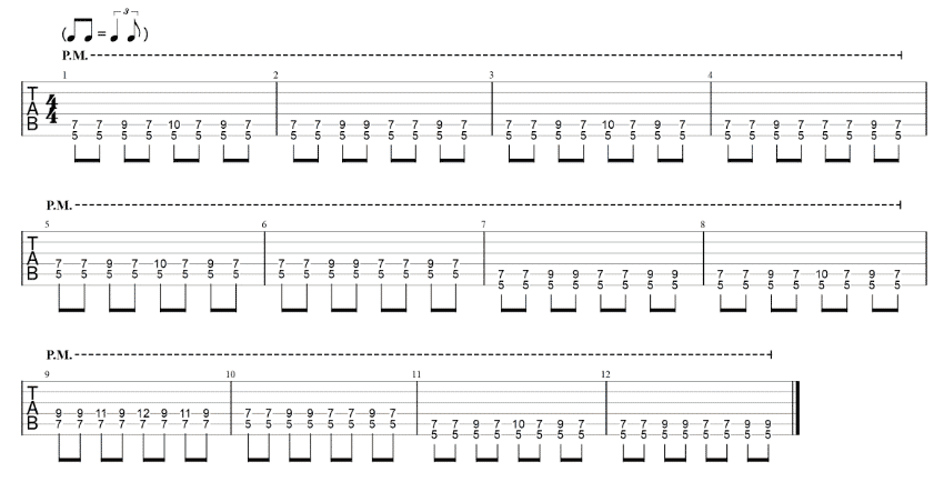 12 bar blues variations example 10