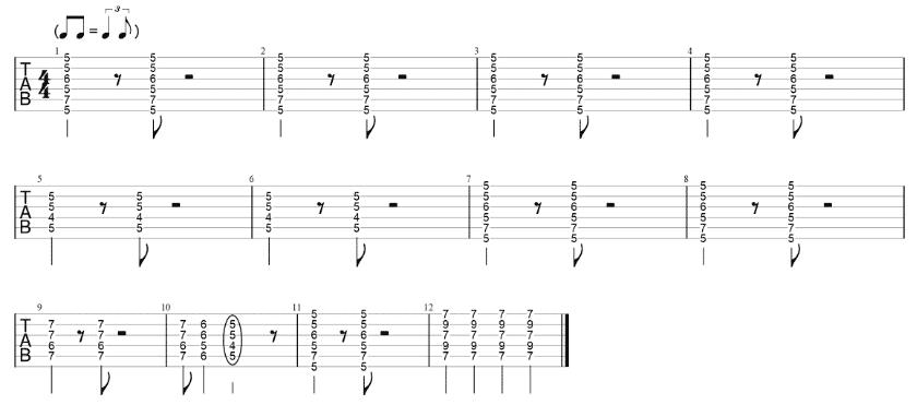12 bar blues variations example 18