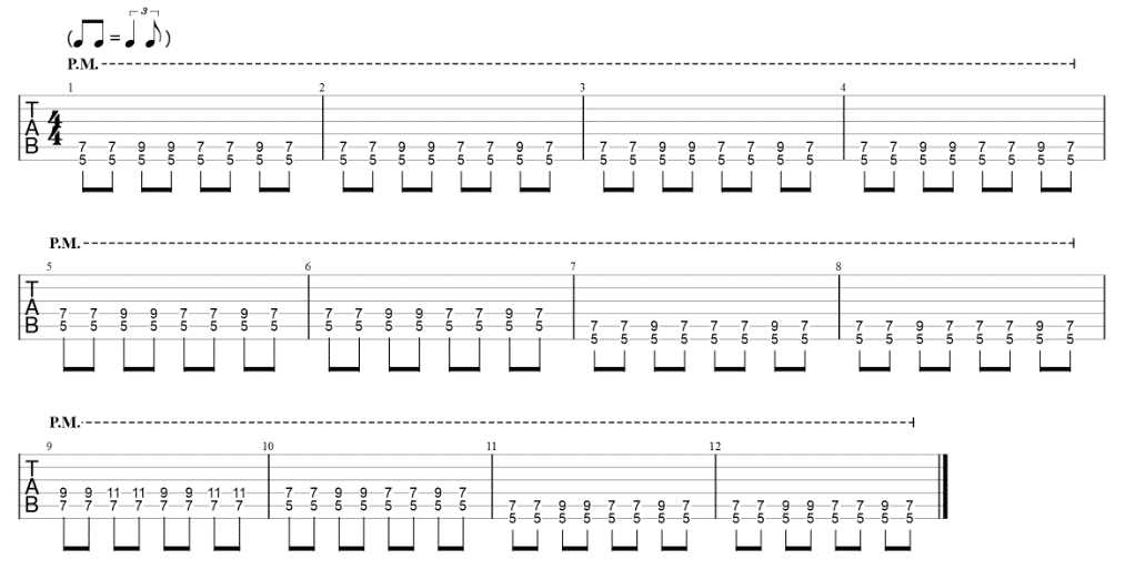 12 bar blues variations example 4