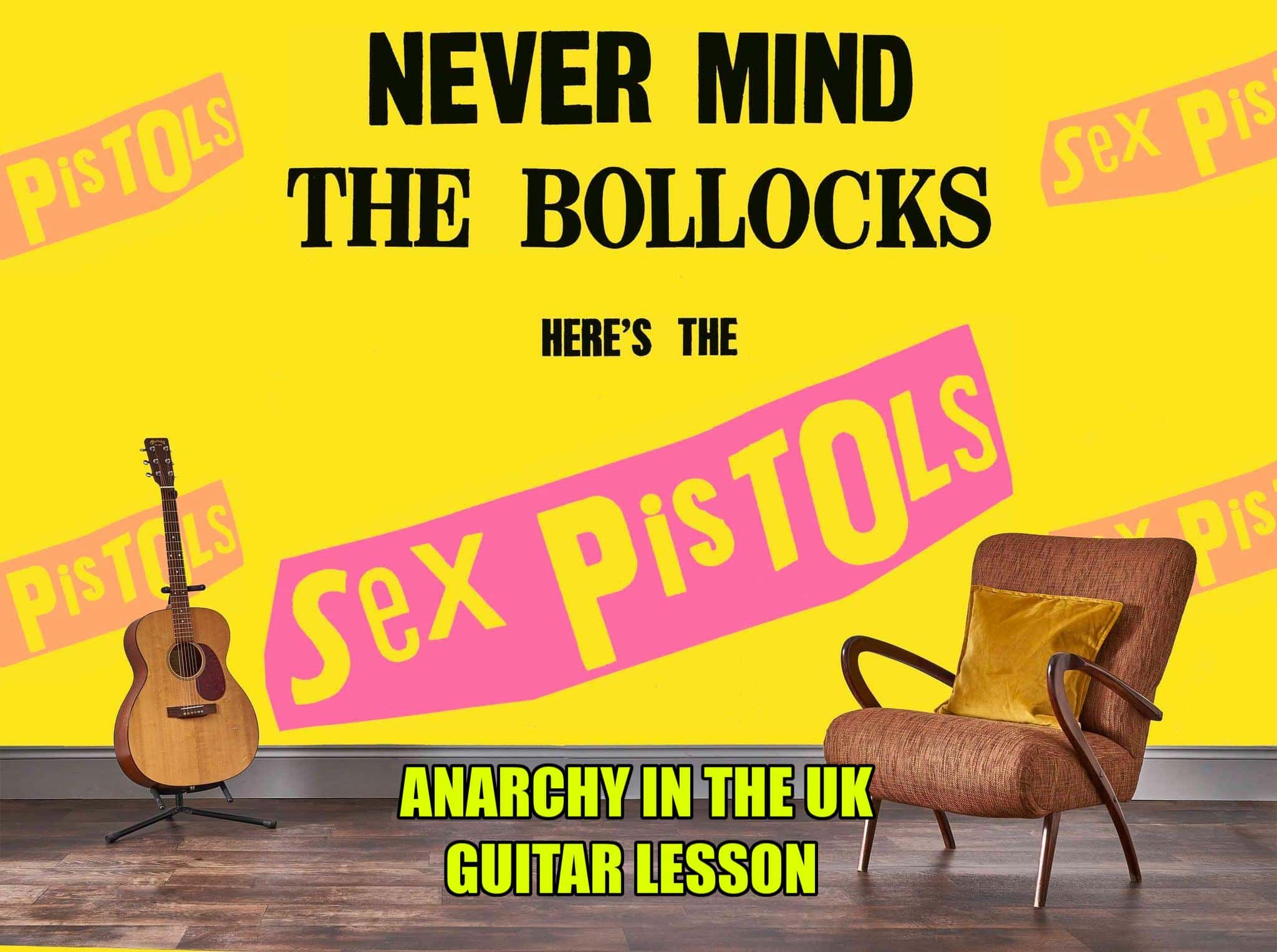 Anarchy in the uk bass tab