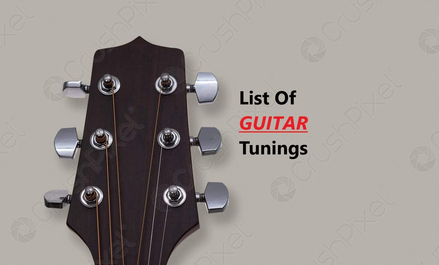 List Of Guitar Tunings Standard Plus ALTERNATE Guitar Tunings