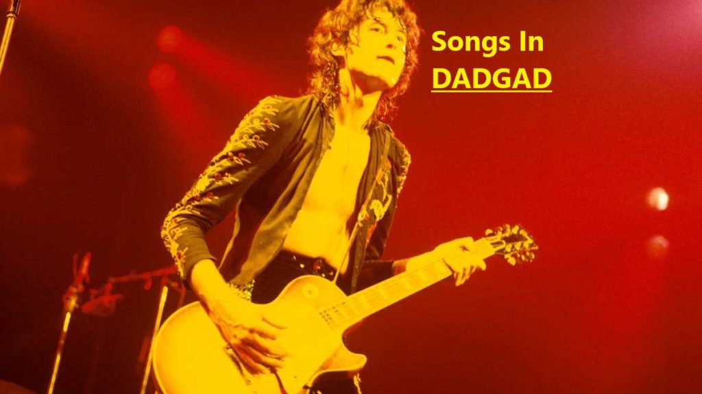 songs in dadgad jimmy page