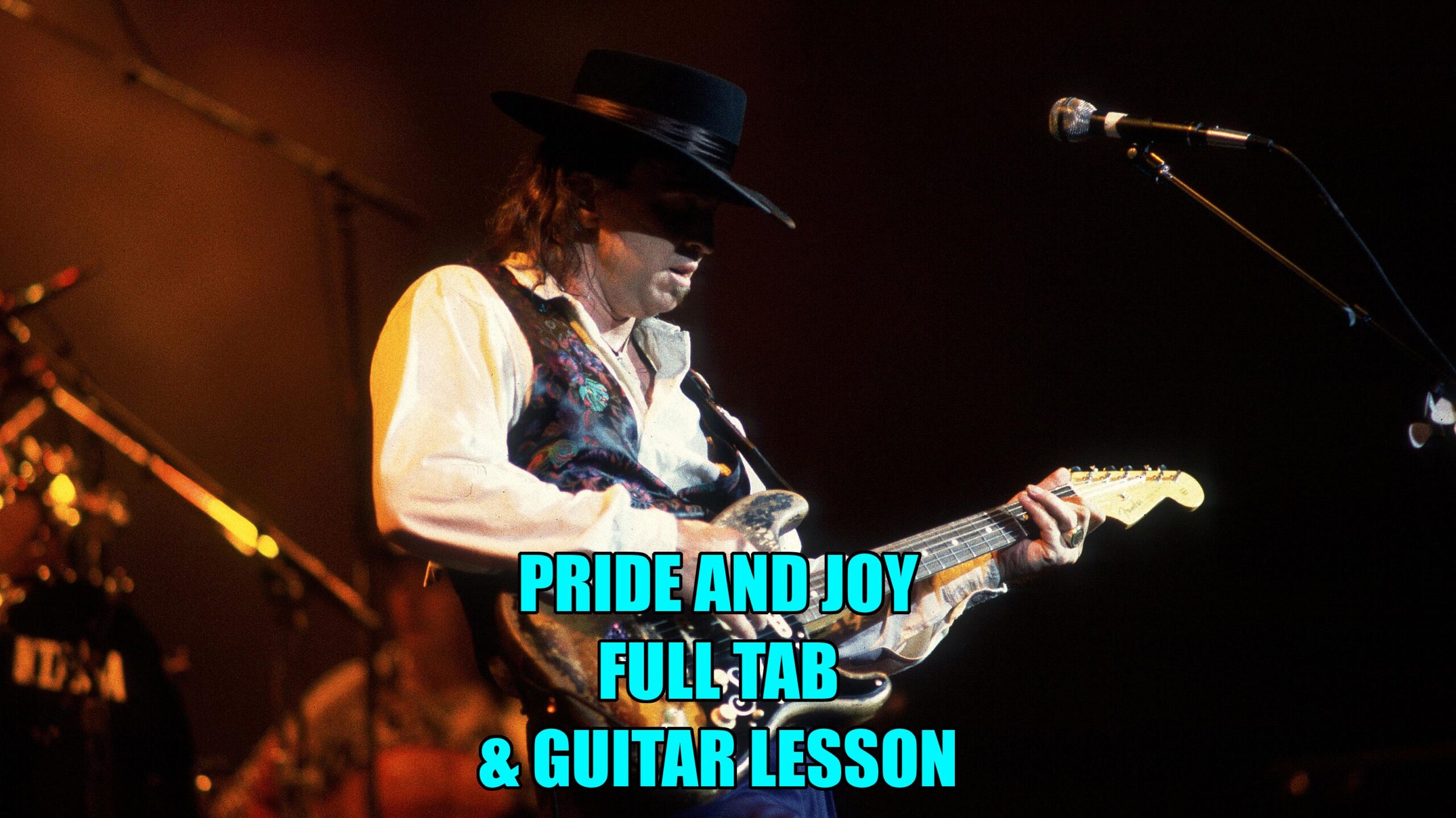 pride and joy tab and guitar lesson